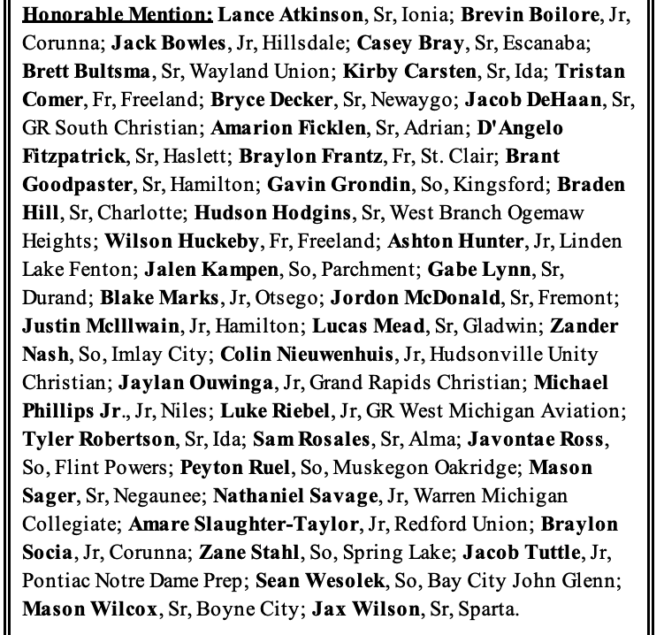 lenny_padilla's tweet photo. Division 2: Boys basketball All-State team as voted on by the Basketball Coaches Association of Michigan (BCAM). https://t.co/xDwq7T9WeX