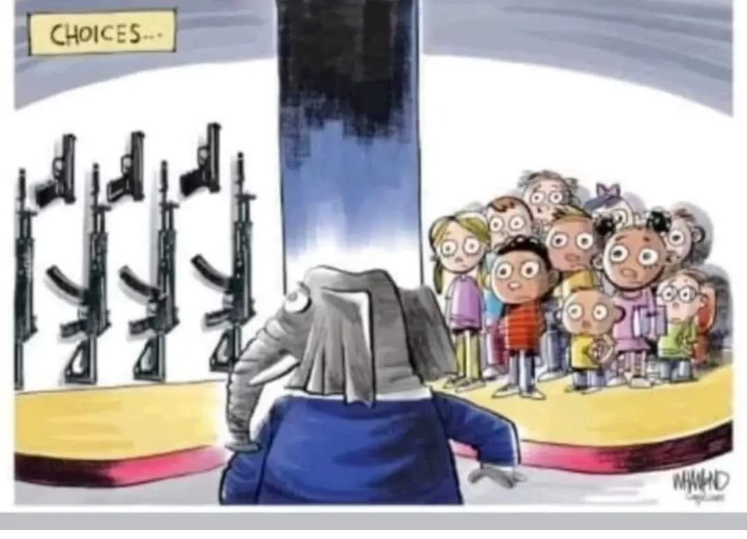 Republicans Will Choose
The NRA Every Time.

#UvaldeMassacre
#ParklandMassacre
#ColumbineMassacre