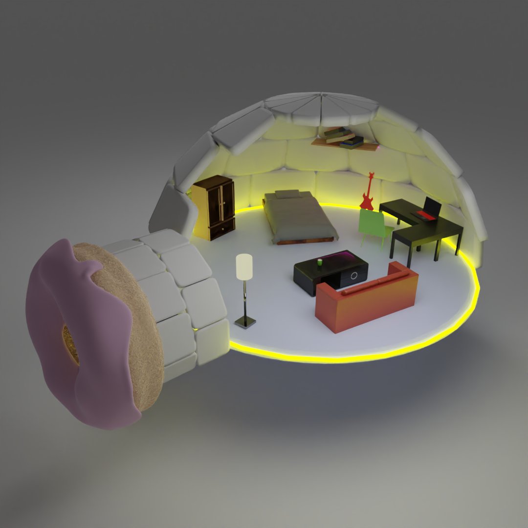 -Orbital Igloo #57
-Price: 0.02 ETH
-View more here: opensea.io/collection/orb…
 
#NFTs #OpenSea #ETH