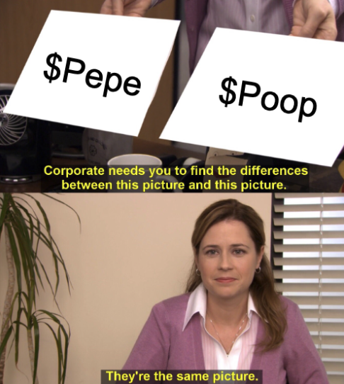 poopcoineth_'s tweet photo. $PEPE 🤝 $POOP https://t.co/3ZiHGmWptd