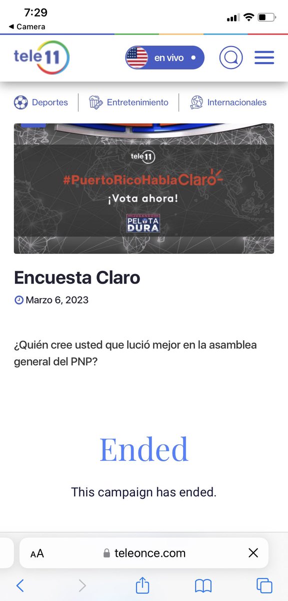 Tratando de votar en la encuesta de hoy de <a href="/JugandoPelotaPR/">Jugando Pelota Dura🇵🇷</a> pero nacarile. Así cualquiera gana las encuestas. Pura percepción.