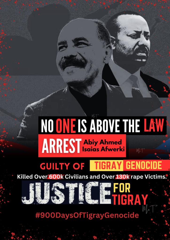 teklitey_'s tweet photo. Chief of genocidal war on #Tigray #Isaias have repeatedly violated the core tenets of Int’l human rights law. Why is the @IntlCrimCourt allowing these two to be continue for #900Days ⁉️ @EUCouncil @POTUS @UN @RishiSunak @UN_HRC #Justice4Tigray #900DaysOfTigrayGenocide @SecBlinken https://t.co/t9udvF0VX3
