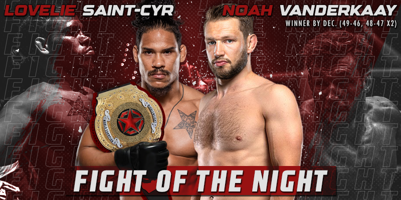 The Middleweight Championship Co-Main Event was an absolute battle for the ages that lasted a grueling twenty-five minutes that spanned five epic rounds! This championship clash has earned the Fight of the Night Honors for UGP 43!

💰 $50k on the way! 💰