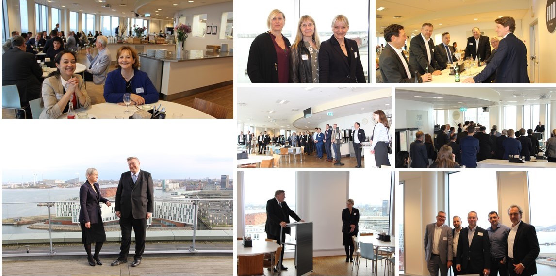 WAB.e.V. in Copenhagen at WindEurope 2023: A lot has already happened today 👏 🤗 😍
👉Our WAB joint stand supported by BMWK Export Initiative under the umbrella "Made in Germany" is completed . A great WAB Embassy Reception with the BMWK at the German Embassy in Copenhagen.