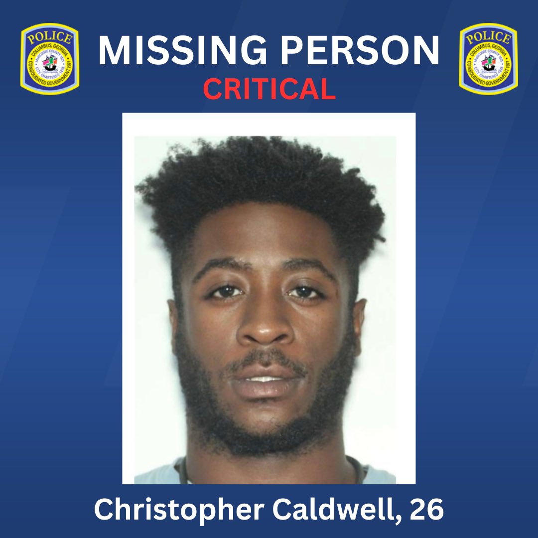 CPDGA's tweet photo. #TeamCPD, we need your help locating Christopher Caldwell, 26. He went missing from the 1800 block of Victory Dr. between 2:30-3 p.m. today. He has suicidal ideations. If you have any information on Caldwell’s whereabouts, call 911. #cpdga #missing #critical #share https://t.co/g3kMOZsJpX