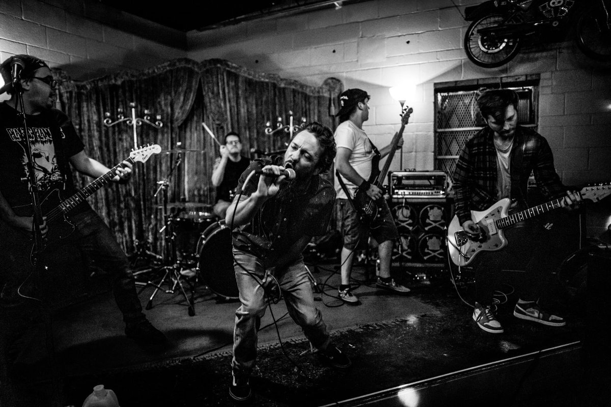 CardBoxColony's tweet image. More super rad pics from our Split EP release show at Fleetwood&apos;s last week thanks to Heather Burditt 📷