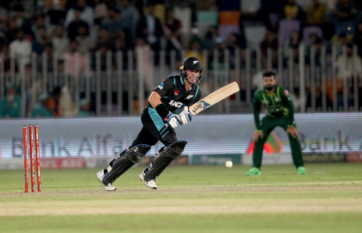 Squad News | Mark Chapman has been added to the BLACKCAPS ODI squad for the five-game series against Pakistan which starts in Rawalpindi on Thursday. Full story ➡️ on.nzc.nz/3LrYN2s #PAKvNZ #CricketNation #Cricket 📷 = PCB