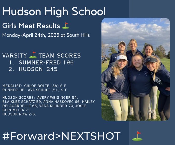 Hudson G/B Golf tweet media