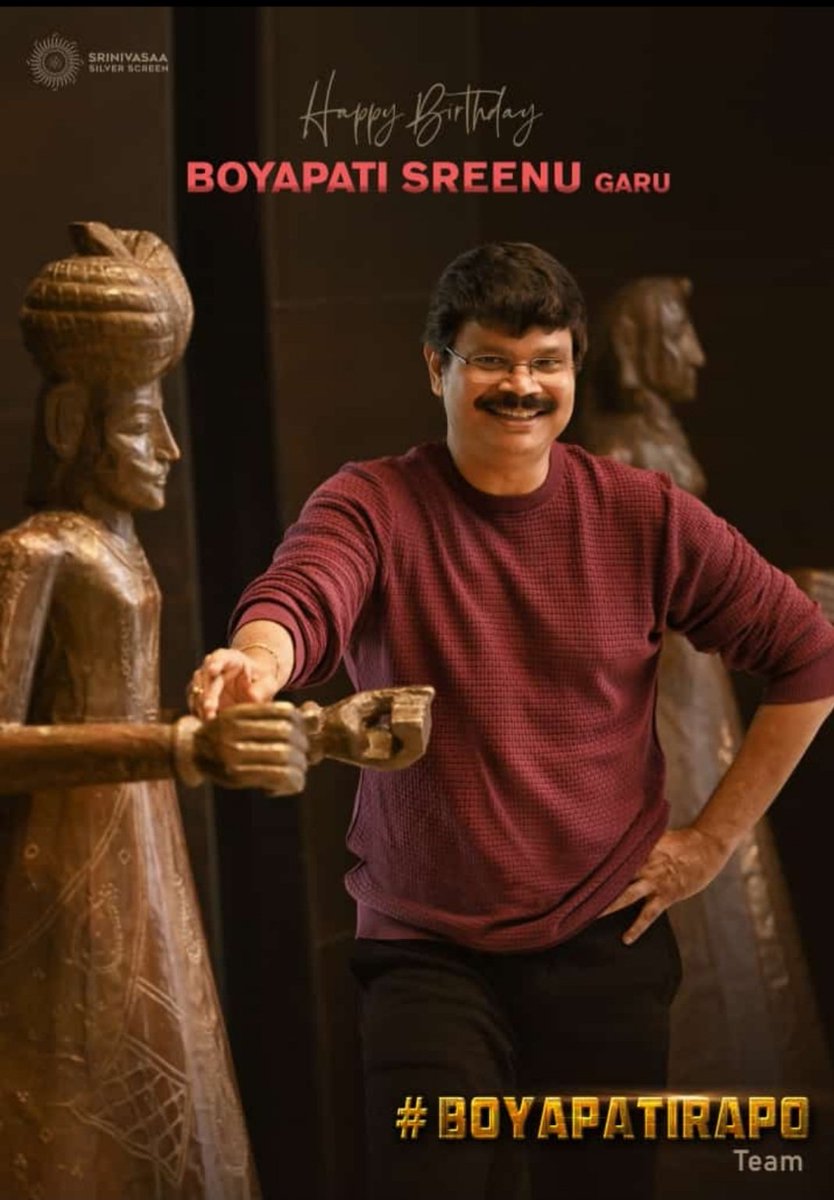 Chinnasanku's tweet photo. #BoyapatiSrinu    Happy birthday Boyapati sreenu garu 💐 https://t.co/yS6VtqWLkd