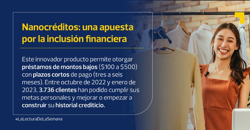 ¿Cómo acceder a financiamiento sin haber construido un buen historial crediticio? 💵 
Los nanocréditos son una alternativa. 💛🫰
Conoce más sobre este producto en nuestra #LecturaDeLaSemana 
➡️ bit.ly/NanocreditosDe…
