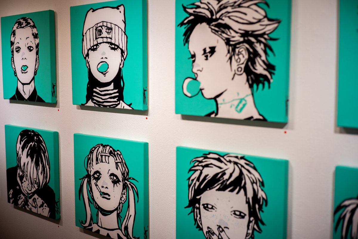aki_wind713's tweet photo. 『MINT』
スガさん個展 @ 高円寺FAITH
かっこ良い！ https://t.co/N33Qdbal5D