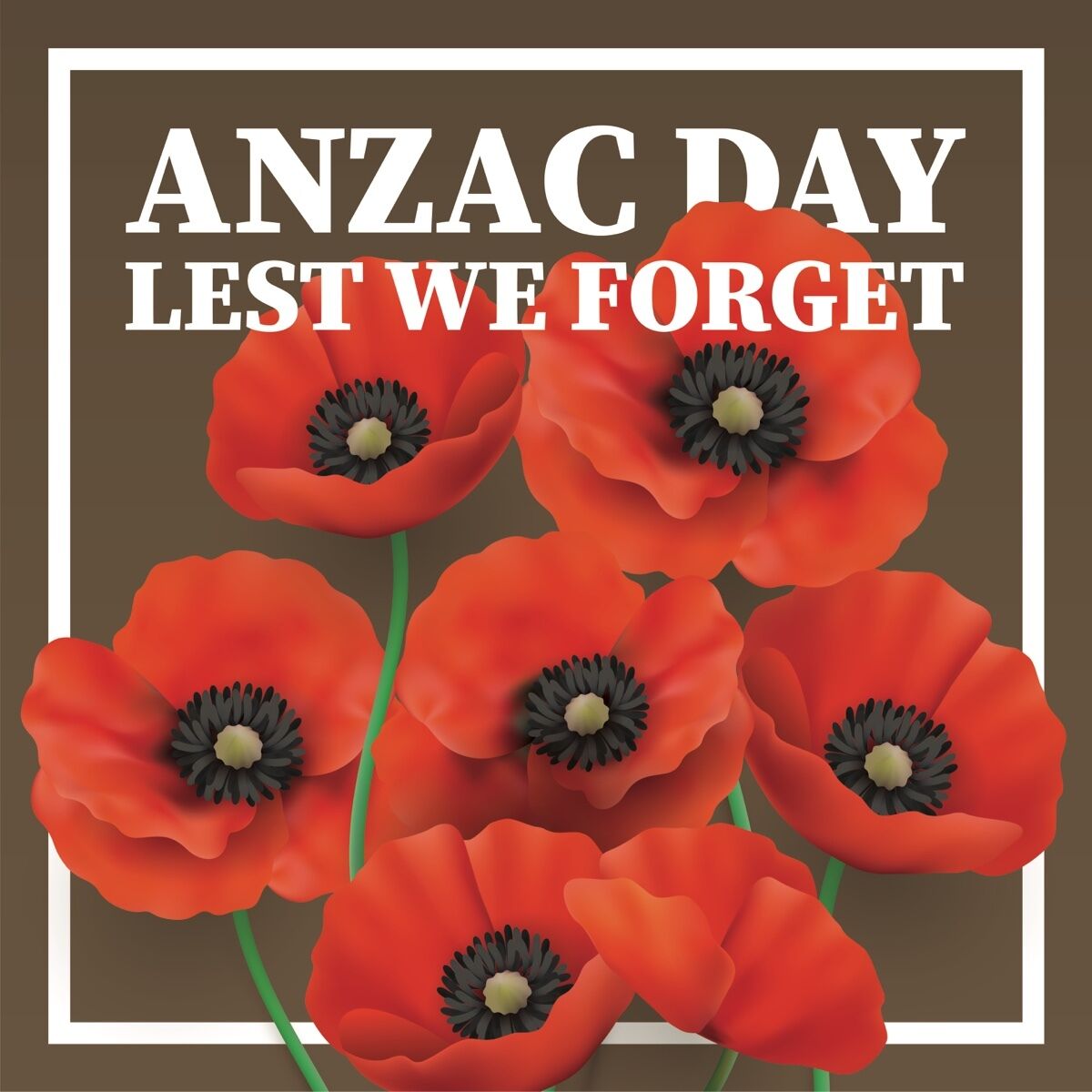 Today we reflect on the sacrifices of our servicemen and women.

Lest we forget.