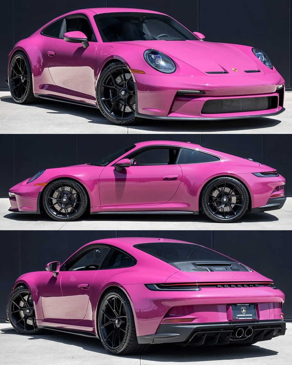 2023 Porsche 911 GT3 Touring presented in Ruby Star Neo 😍 - For