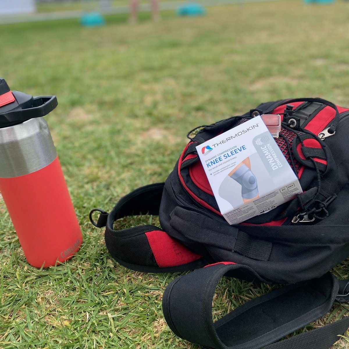 Our Dynamic Compression Knee Sleeve ready for when you knee’d it most ;) 

#lifeunstoppable #braceup