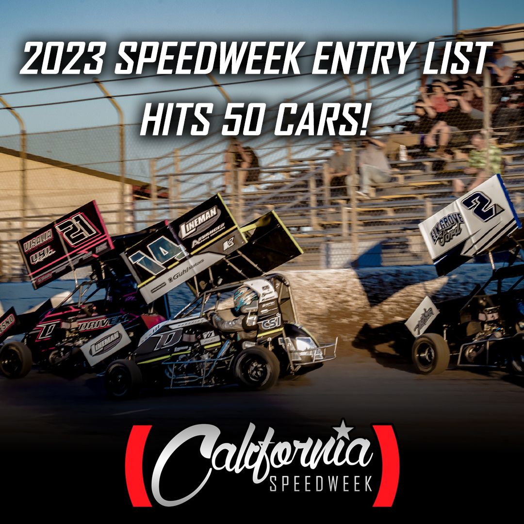 CASpeedweek's tweet photo. Registration is OPEN and has reached 50 cars! Drivers from Arizona, Australia, California, Missouri, Oklahoma, Texas, and Washington have registered so far. Registration is open for Super 600, Non-Wing, and Restricted Micro Sprints. Visit https://t.co/l5zLIFbUjD for more info! https://t.co/bxVZkJRYDK