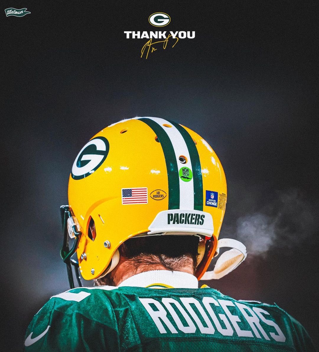 FThurstonXXII's tweet image. Heck of a Run! Thanks for the Memories #12 

#GoPackGo #Packers #PackAttack #AaronRodgers