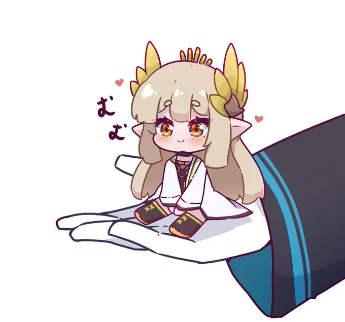 MuMu just won the poll, please accept this Smol MuMu.  