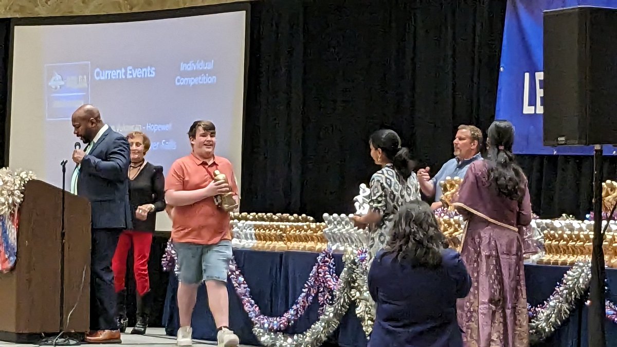 Very proud of this young man!  3rd in the NATION for Current Events Academic Games