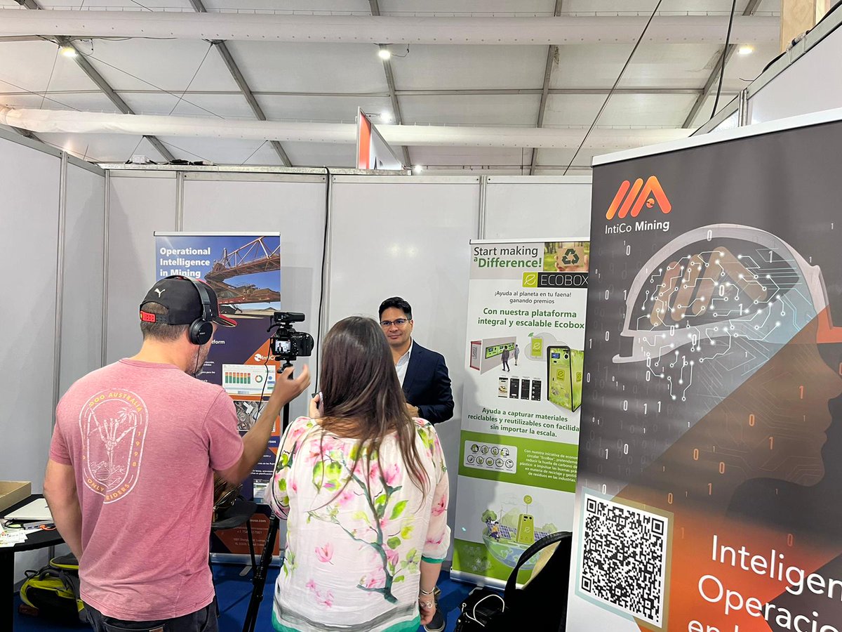 InticoUsa's tweet photo. Nos encontramos en @expominoficial Visita nuestro Stand Stand 7-B50 Pabellón 7. Nuestra iniciativa de economía circular Ecobox que permite reducir la huella de carbono e impulsar buenas prácticas en materia de reciclaje.

#EXPOMIN2023 #Ecobox #minero #expo https://t.co/vQ7NrVzuz8