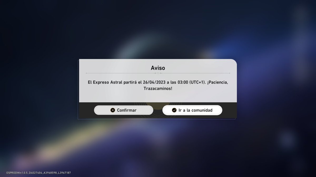 Lupikami_'s tweet photo. En 24h, ¡Nos vemos en el Tren #Trazacaminos!🌌

🚈HoYoverse Pass ID: 17684878
#HonkaiStarRail #WayToStarRail https://t.co/E3a9Cs631n