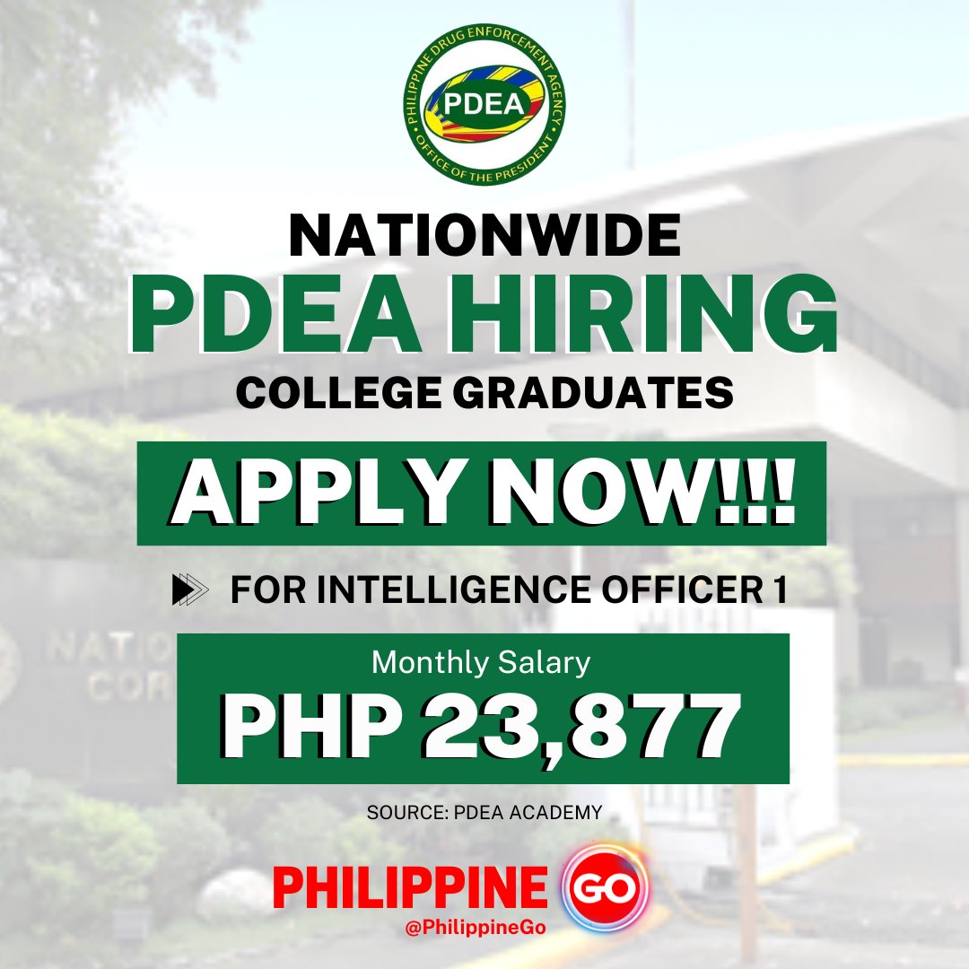 OpportunitiesPH's tweet photo. 𝗣𝗗𝗘𝗔 
DETAILS: https://t.co/h6ikkVnnF2

𝗕𝗨𝗖𝗢𝗥 𝗛𝗶𝗿𝗶𝗻𝗴
Details: https://t.co/sEOPvJLsS8

𝗣𝗵𝗶𝗹𝗶𝗽𝗽𝗶𝗻𝗲 𝗔𝗿𝗺𝘆
Details: https://t.co/7IMCgkgyOU

𝗣𝗵𝗶𝗹𝗶𝗽𝗽𝗶𝗻𝗲 𝗡𝗮𝘃𝘆 𝗛𝗶𝗿𝗶𝗻𝗴 𝗖𝗼𝗹𝗹𝗲𝗴𝗲 𝗚𝗿𝗮𝗱𝘂𝗮𝘁𝗲𝘀
Details: https://t.co/WnwSEpQgMw https://t.co/BeBka9Pyps