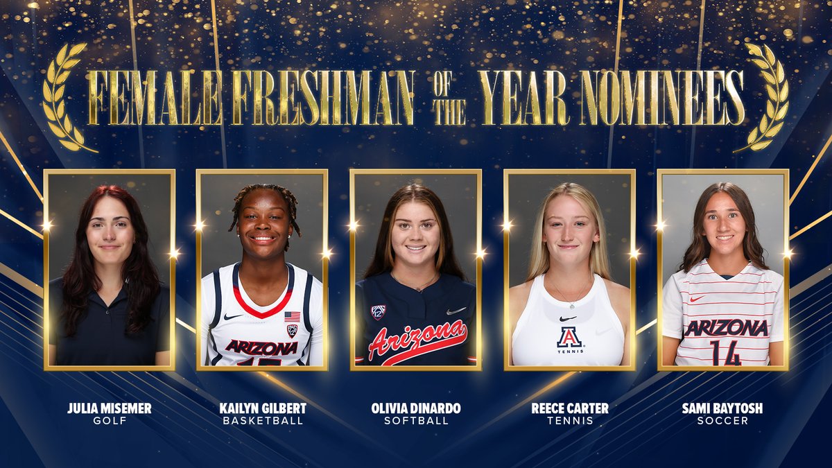 AZATHLETICS's tweet photo. And the nominees are...
See who our female athletes of the year tonight during the CATSYS!
#CATSYS https://t.co/kR0xfvRo5c