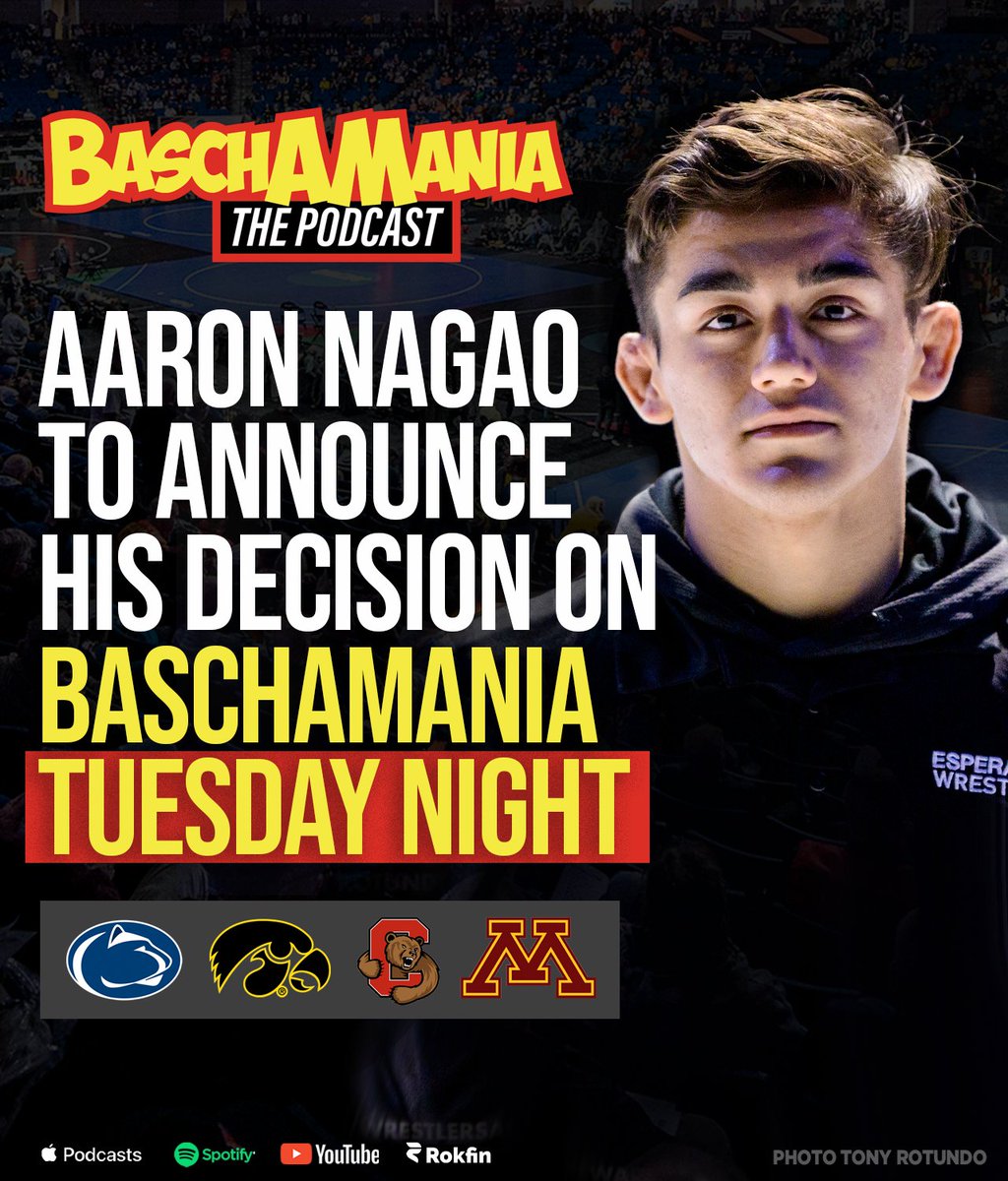 The decision is in! 🚨 

Aaron Nagao will be announcing his decision tomorrow night on <a href="/baschamania/">baschamania</a> 👀

Subscribe so you don't miss it: linktr.ee/Baschamania
