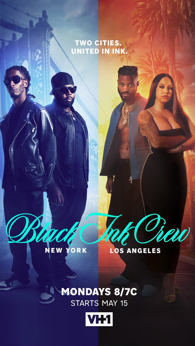 Puma213's tweet photo. Get Ready!! Season Premier!! Monday May 15th #Vh1 #BlackInkCrew https://t.co/BeMacwdVxR