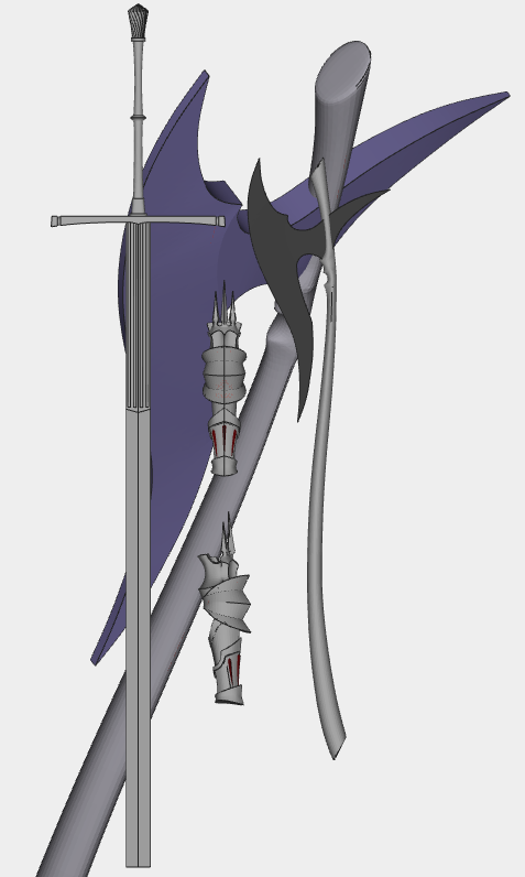 yutianpei's tweet photo. today work,Polygonal modeling. design from @CenturiiC https://t.co/y8KOP5Ovsq