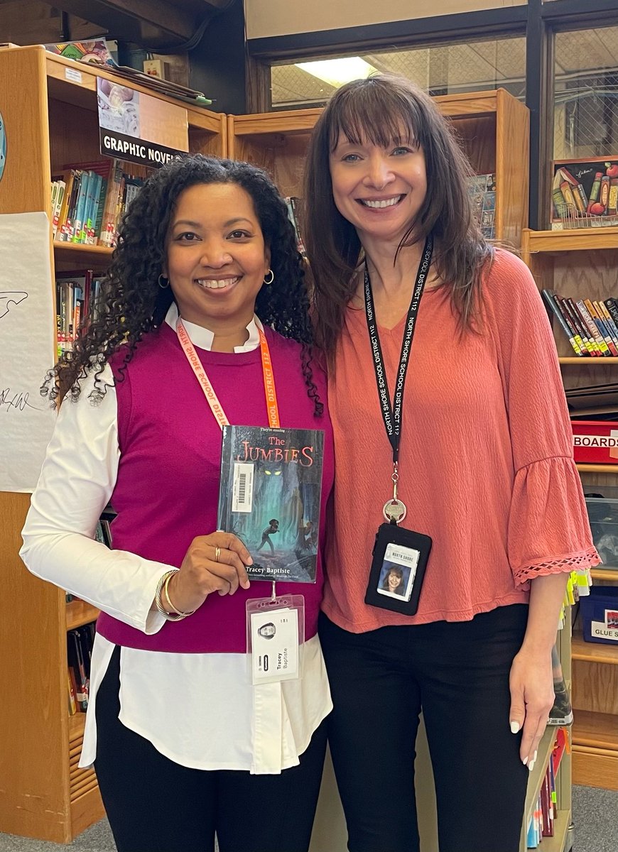Thank you @TraceyBaptiste for a great afternoon with our 3rd-5th graders! They LOVED meeting you! So thankful to <a href="/112foundation/">112 Education Foundation</a> for funding such fantastic author opportunities for all of our students.❤️ <a href="/SherwoodPandas/">Sherwood School</a> #112Leads #sherwoodshines112