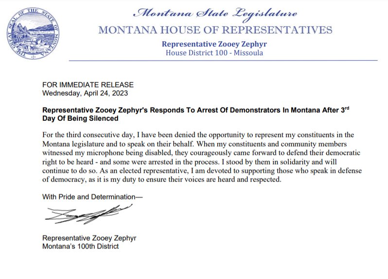 Today—when the Speaker continued to not recognize me as a duly elected official—my constituents &amp; community protested on behalf of their democratic right to be heard.

I raised my mic and stood in solidarity with them. I am devoted to those who rise in defense of democracy.