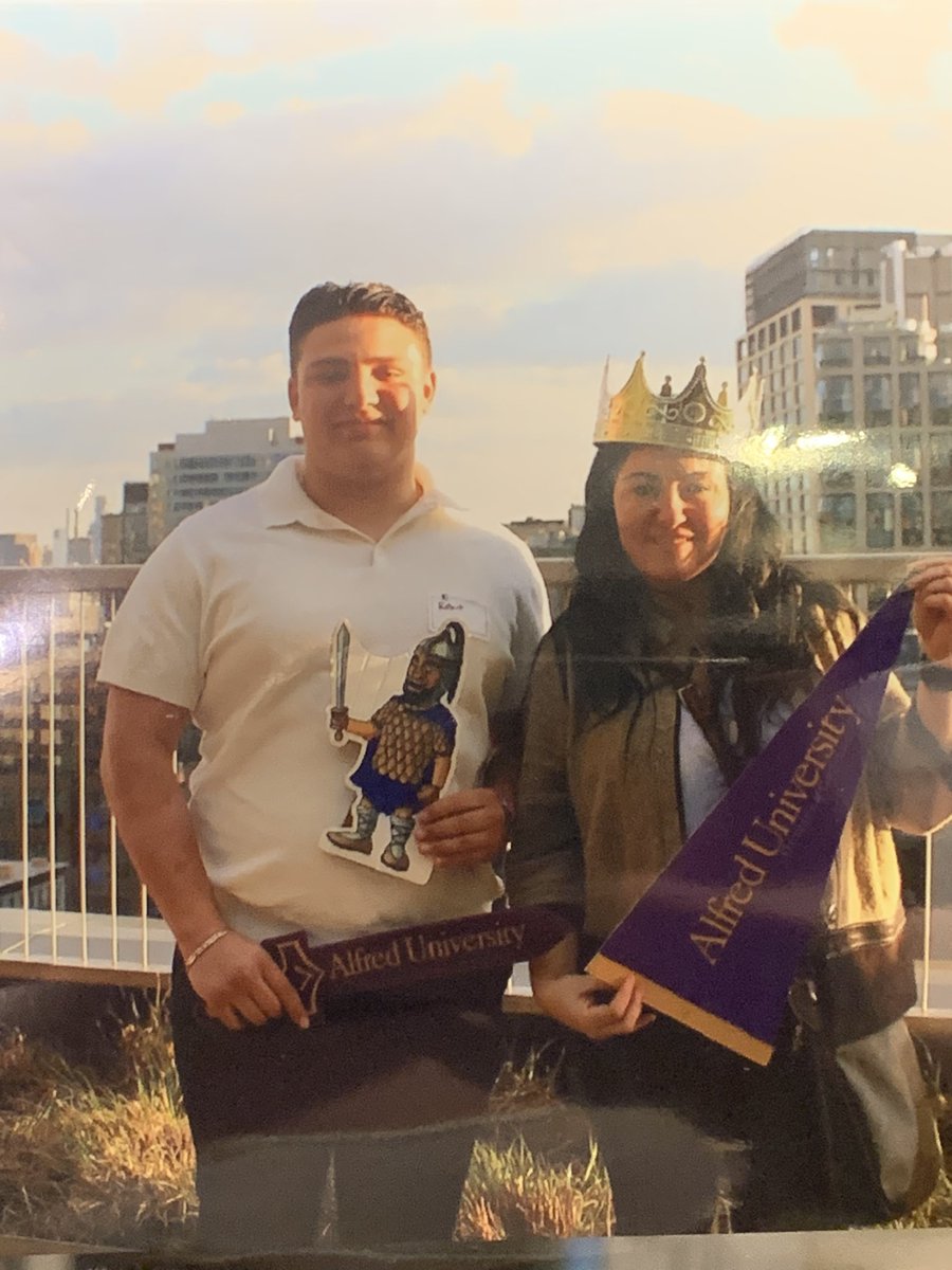 RobBattista56's tweet photo. Fully committed.  Had a great day today at the Saxon Signing Kickoff tour in NYC!  Can’t wait to be up there in August! #AU #AlfredU #SharpenYourSword @AUSaxons @AUSaxonFootball @Coach_Rankl @CoachMilesAU https://t.co/vsLDDxC4VD