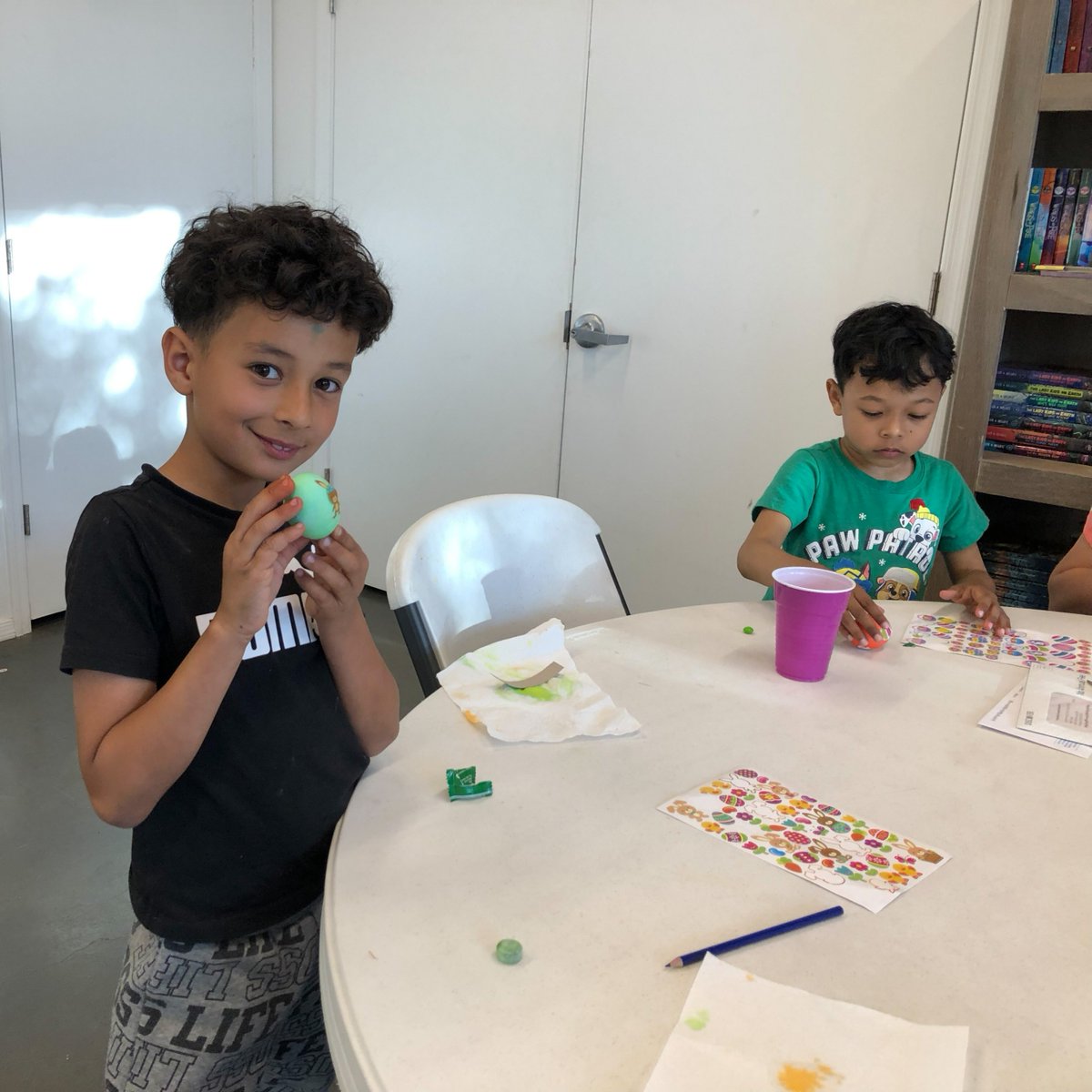 CCArizona's tweet image. Catholic Charities celebrated Easter with festivities planned by our amazing Resident Services team! From a fun-filled egg hunt to egg decorating, they made our holiday memorable for residents across the Valley. #Easter2023 #April2023 #Easter #Arizona