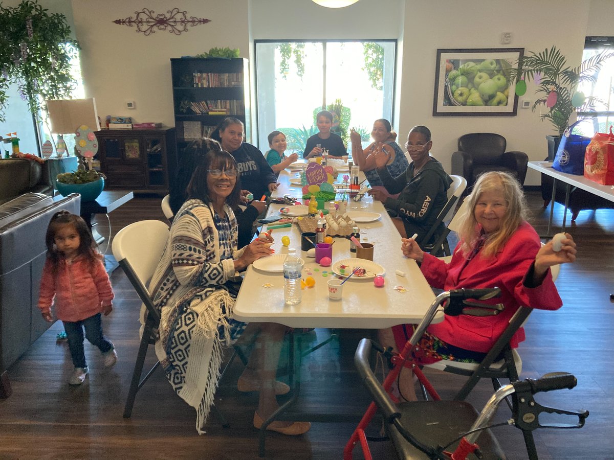 CCArizona's tweet image. Catholic Charities celebrated Easter with festivities planned by our amazing Resident Services team! From a fun-filled egg hunt to egg decorating, they made our holiday memorable for residents across the Valley. #Easter2023 #April2023 #Easter #Arizona