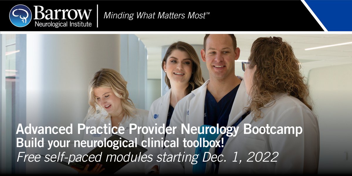 #ICYMI: We're offering a free, self-paced #AdvancedPracticeProvider #Neurology Bootcamp! The virtual course is available online through 2026 & covers various neurological conditions, neuroanatomy, & more. Get started here: bar.rw/appbootcamp