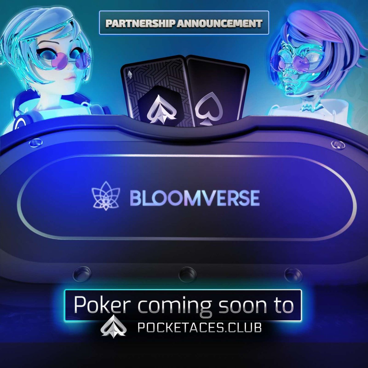 Exciting news! 🎉 We're partnering with <a href="/Pocketaces_club/">Pocket Aces Club</a> for a poker night event! 🃏 Join us for a project vs project tournament with a massive $10k prize pool! 💰 Don't miss out, join our Discord now: discord.gg/SpYRPPSU4q 😉