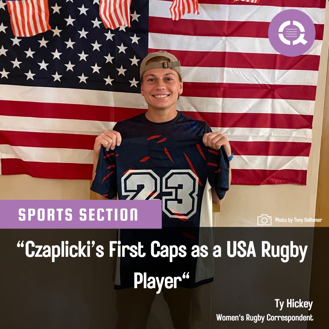 "USA Rugby player and West Chester University alumna Autumn Czaplicki has now played two games on the international stage."
More on this story: wcuquad.com/6021649/sports…