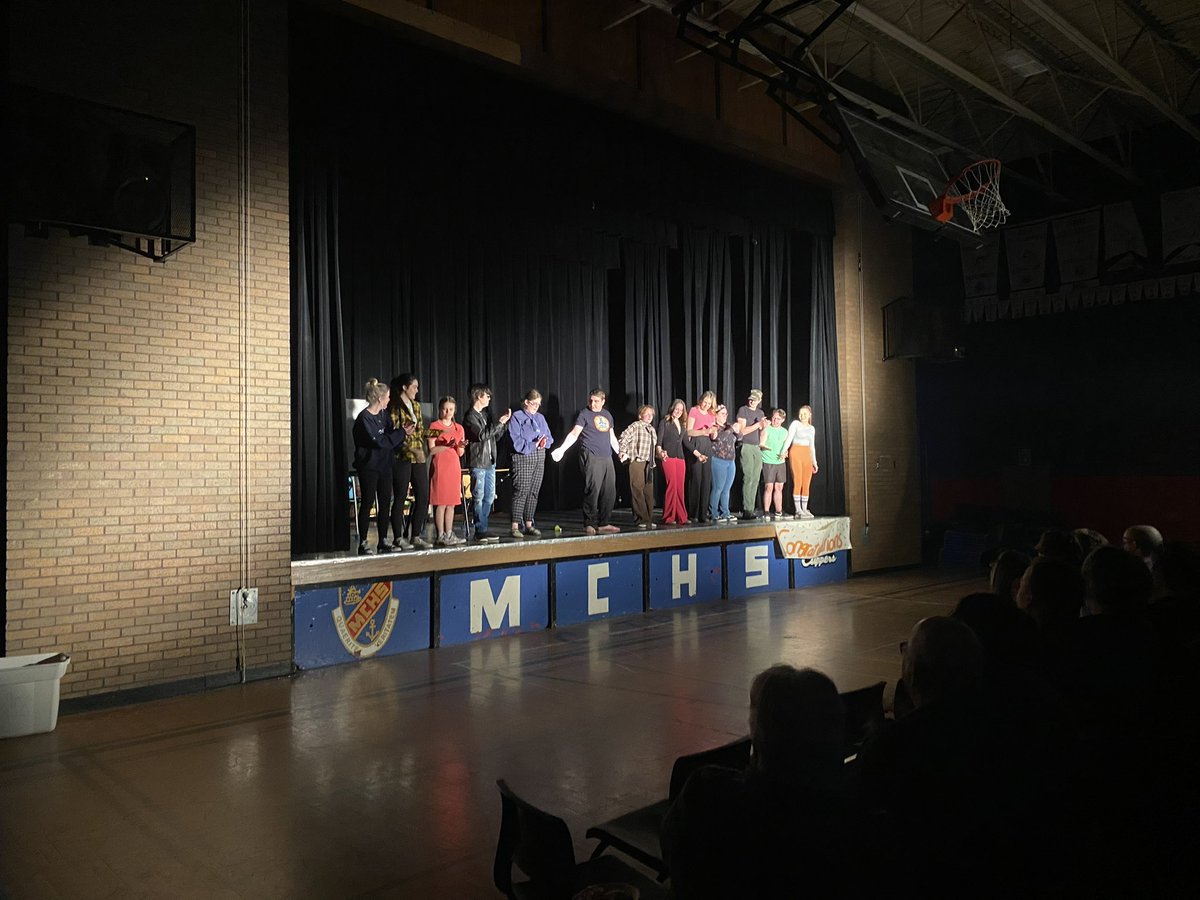 What a show! This awesome group performed to a packed house at MCHS tonight. We are incredibly proud! Many thanks to our parents/guardians, staff, and larger school community for the support. Special shout-out to @donnabrushett @MrsMelissaWhite @cusick55! @NLESDCA