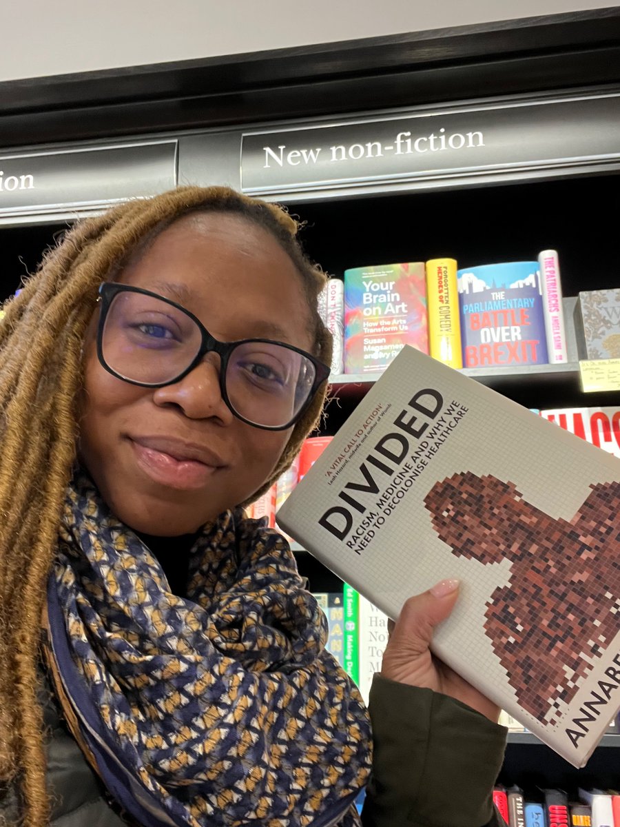 udnore's tweet photo. I finally got my copy & I cannot wait to read #Divided by @SoSowemimo — I hear it’s an excellent read!
#decolonizehealth https://t.co/Ar1aHPsHlV