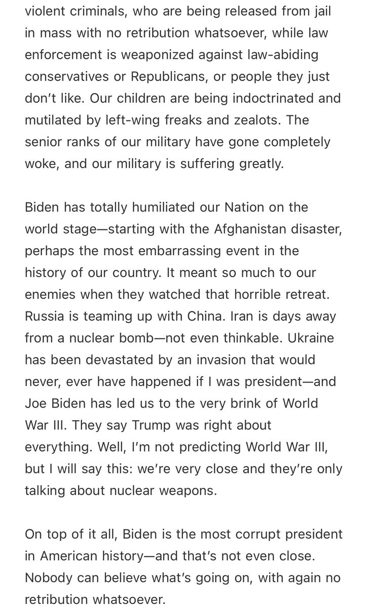 RSBNetwork's tweet photo. Statement from President Donald J. Trump on Joe Biden's Announcement https://t.co/VYpthEwFXg