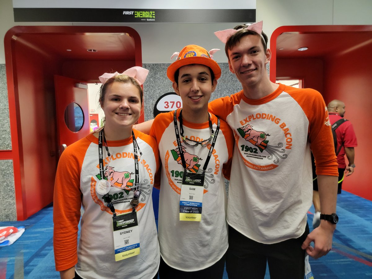 Cybernetic Elks #9567 (@elks9567) on Twitter photo We connected with Exploding Bacon FRC 1902 and talked about #FIRSTLikeAGirl and recruiting and retaining young women in robotics!! We look forward to connecting again! #morethanrobots #FIRSTInspires #WISTEM #womeninengineering We connected with Exploding Bacon FRC 1902 and talked about #FIRSTLikeAGirl and recruiting and retaining young women in robotics!! We look forward to connecting again! #morethanrobots #FIRSTInspires #WISTEM #womeninengineering