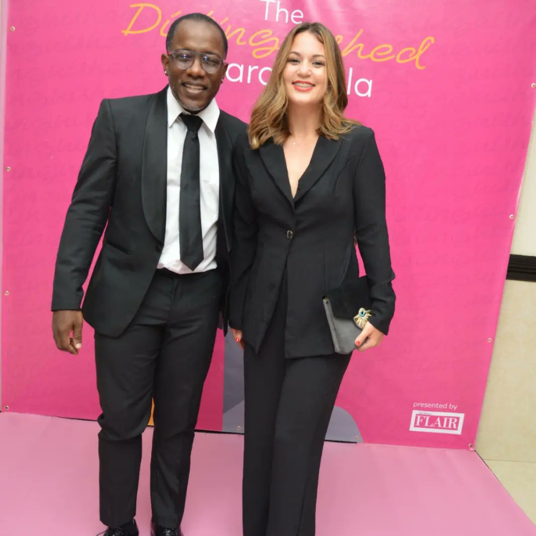 JamaicaGleaner's tweet photo. Mommy and daddy are out and looking good! @tamichinmitch and @Wayne_Marshall arrive at #TheDistinguished awards gala at the Jamaica Pegasus hotel in St Andrew. Tammar Chin Mitchell will receive an award tonight for Social Media Personality of the Year.
📷: @kenyon5390 https://t.co/YZEVxRUpn1