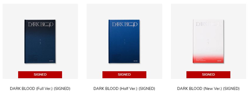 collectorscrner's tweet photo. #CCGO WTS LFB PH WW GO

[ENHYPEN] Dark Blood 'Signed' ✨

Php 2,000 each (exclusive of isf)
DP 150 ea ¦ balance on May 15, 2023
— limited slots only ¦ secured.

• Full Version : 4pcs
• Half Version : 4pcs
• New Version: 4 pcs

comment mine + version + quantity ✨ https://t.co/F0FmHaHqP4