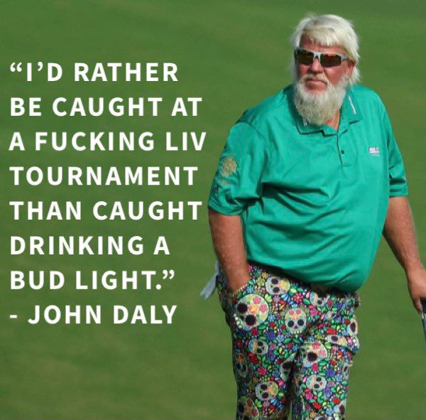 John Daly is golden