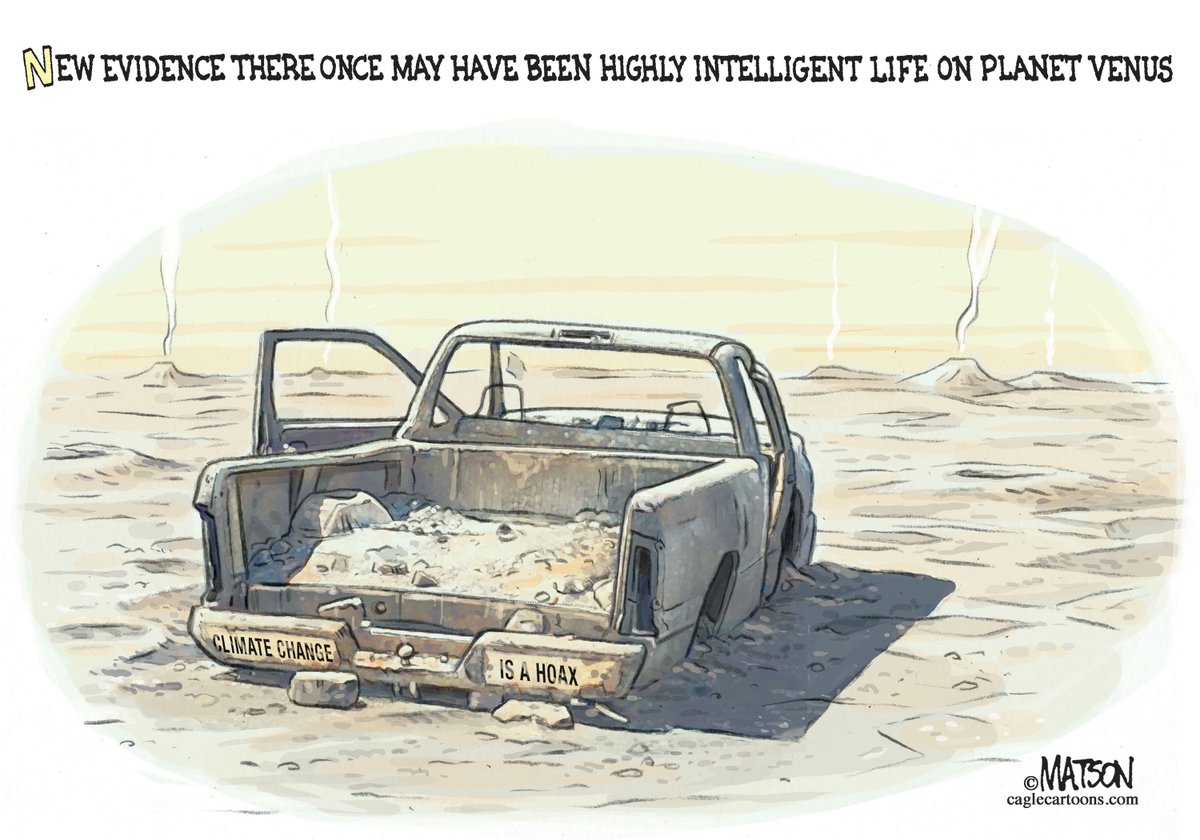 dcagle's tweet photo. Our new podcast (Caglecast) is a great one, with cartoonists Peter Kuper , Taylor Jones, RJ Matson and Guy Parsons  --about #climatechange with lots of great cartoons we discuss in the video --please take a look on YouTube at https://t.co/HRQR1PQDGQ
This one is by RJ https://t.co/JrTVk1Hcv5