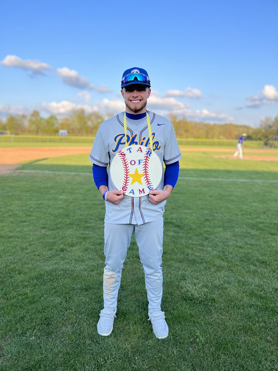 mrsmithpjhs's tweet image. Electrics win over Maysville 7-4.

Cade Searls earned star of the game going 2-4 with 2 2B, an RBI, a run scored. He also closed the game getting the last 4 outs in just 11 pitches! 

AJ Harper went 2-2 with a run and a RBI.

Case Fink went 2-3 with 2 2B, 2 runs and a RBI.