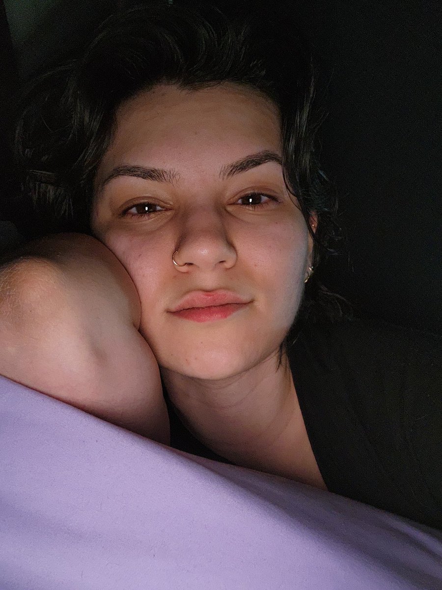 Looking down on you while in bed suffering through hay fever like...