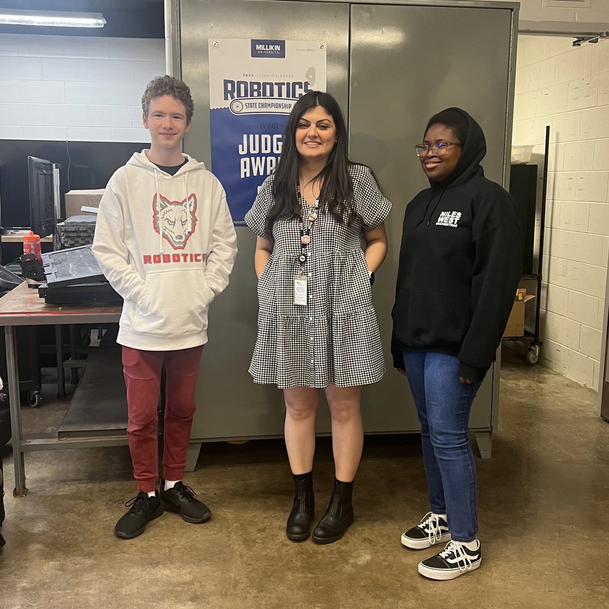 Huge shoutout and best of luck to our outstanding tutors Andrew and Kike who are headed to the Robotics World Championship this week representing Niles West Robotics! 🤖