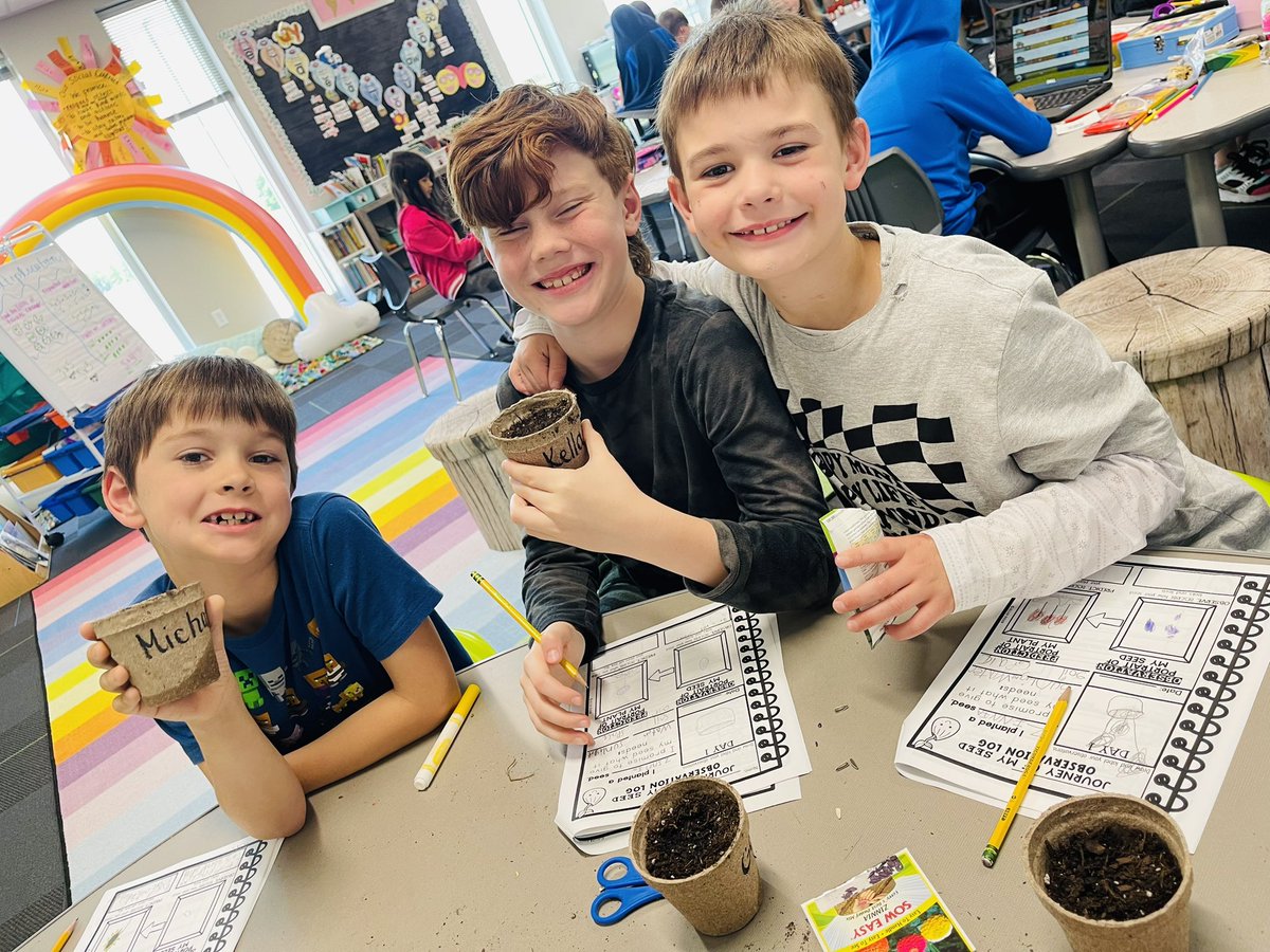 JillianCallies's tweet photo. A new science unit has sprouted… and these 2nd graders are excited! 🪴
#RCISDjoy #cherrybrave https://t.co/wscez3e8ML