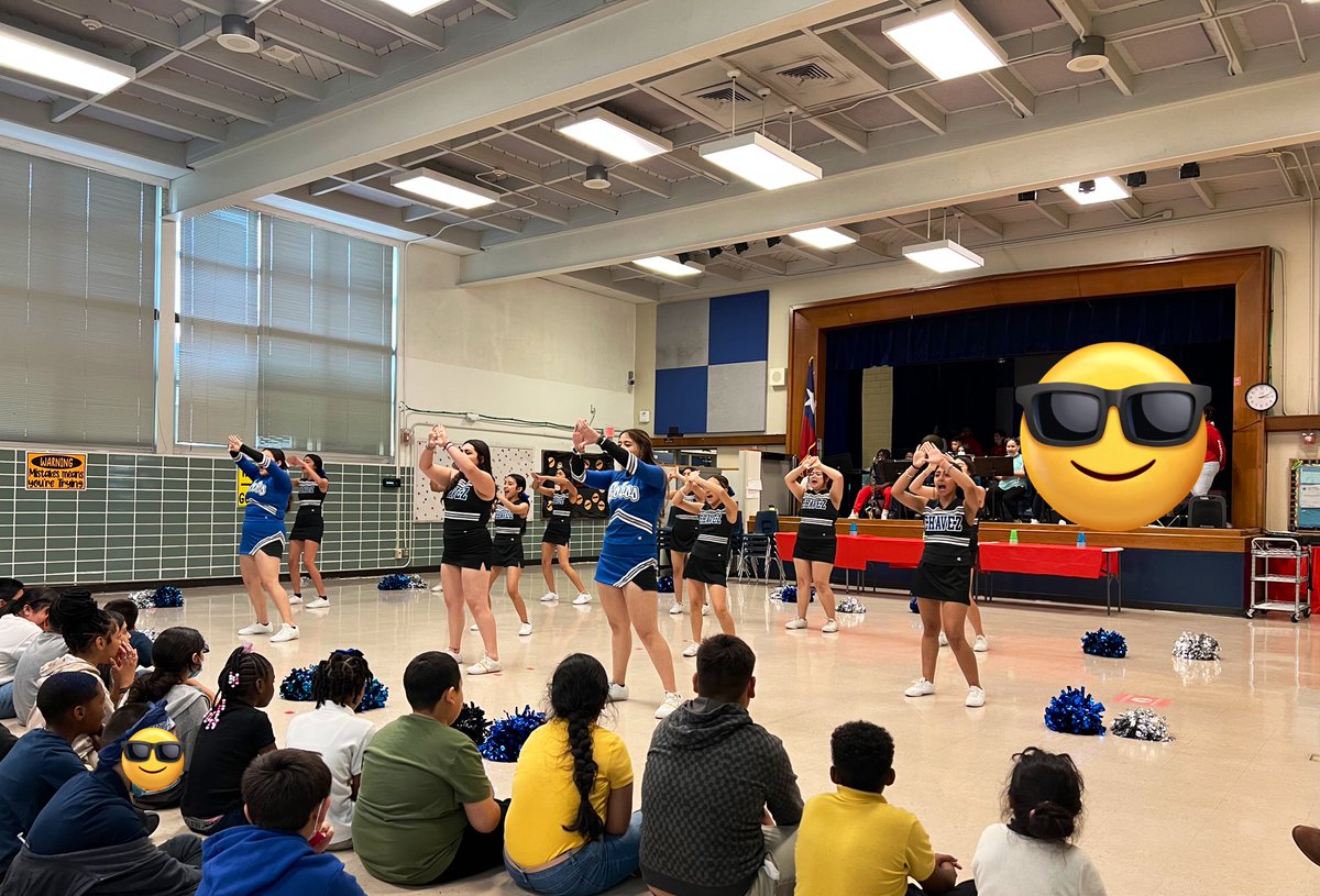 Alyssa Valdez, M. Ed. (@counselorvaldez) on Twitter photo Thank you <a href="/ChavezHS_HISD/">Cรฉsar E. Chavez High School</a> cheerleaders for hyping up our students for their STAAR test! We are <a href="/HoustonISD/">Houston ISD</a>! <a href="/mskizjackson/">Kizzy Moore Jackson, MEd.</a> did a wonderful job at putting this together for our students! ๐๐ผ <a href="/Kim_4Kids/">Kimberly Thompson</a> <a href="/AP_TNR/">Tealisha Riley</a> <a href="/gve_magnet/">Garden Villas Magnet</a> Thank you <a href="/ChavezHS_HISD/">Cรฉsar E. Chavez High School</a> cheerleaders for hyping up our students for their STAAR test! We are <a href="/HoustonISD/">Houston ISD</a>! <a href="/mskizjackson/">Kizzy Moore Jackson, MEd.</a> did a wonderful job at putting this together for our students! ๐๐ผ <a href="/Kim_4Kids/">Kimberly Thompson</a> <a href="/AP_TNR/">Tealisha Riley</a> <a href="/gve_magnet/">Garden Villas Magnet</a>